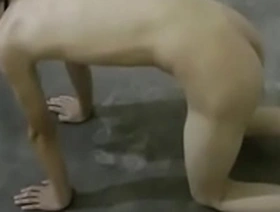 Asian BDSM doggy style sex scenes with bondage