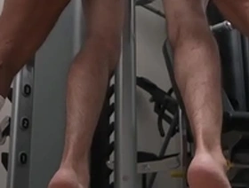 Petite Marcus experiences anal pleasure from his hung gym instructor