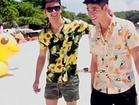 Gay sex at the beach in Thailand