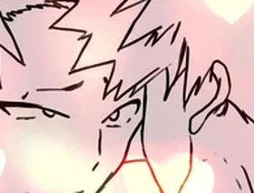 Bakugo and Kirishima's intense encounter in the My Hero series
