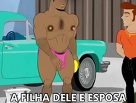 Gay animation artist draws big ass in porn classroom