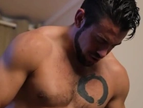 Dante Colle and Troye Dean in hot gay blowjob and anal action