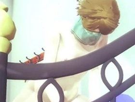 The Legend of Zelda Yaoi: Link and Gerudos passionate encounter in an erotic manga film