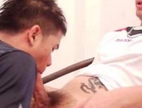 Gay twinks suck and swallow in Training In Urine 1