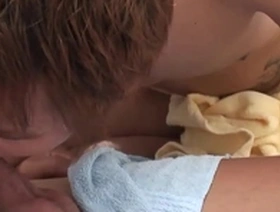 Gay video with anal sex and pissing fetish with an Asian twink