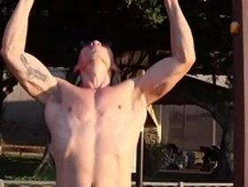 Muscle worship and pec adoration in a fit Asian hunk.