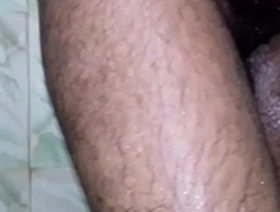 Hot shower scene with a Indian housewife in a nude video