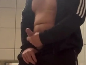 Gay nude beach encounter with a hot guy