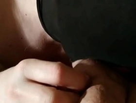 POV experience of gay BDSM with a sub who enjoys ball sucking and deep throat blowjobs.