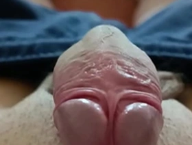 Gay man with small penis pleasuring himself.