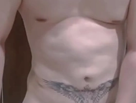A Vietnamese man with a small penis tries to masturbate.