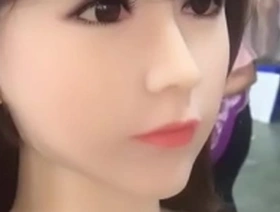 A solo player enjoys a 165cm sex doll which is a Japanese sex toy.