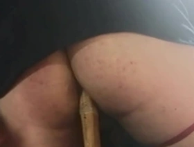 Chubby gay man enjoys anal sex and masturbation.