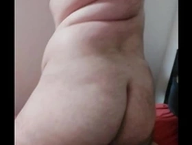 Chubby gay guys enjoying themselves in a group.