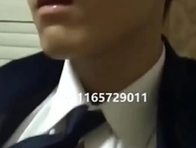 Cute asian boy