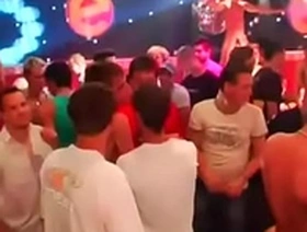 Avid hot dudes having fun