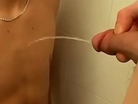 Pure video amateur gay xxx Jeremiah and Michael Piss Fuckin