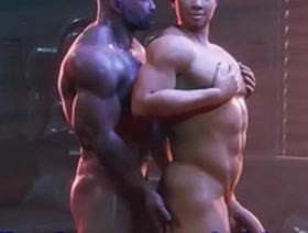 Gachi space orgasm review - a 2$ muscle bara shooter on steam