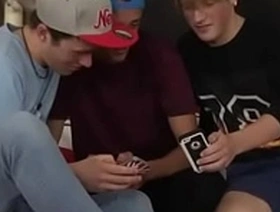 Twink boy fun and male gay sex cute twinks Cheating Boys Threesome!