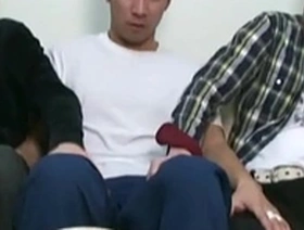 See what cute japanese boy is up to in the shower