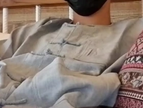 I was relax at a famous resort during covid and called a money boy to serve me