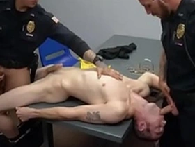 Gay police sex video Two daddies are better than one
