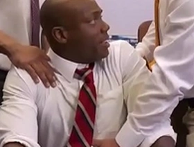 Straight men comparing cock size gay The HR meeting