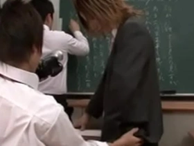[full ver. is available only for membership and direct release*1]. i prepared a make-up class for a, who has a behavior problem, to observe a new teacher....