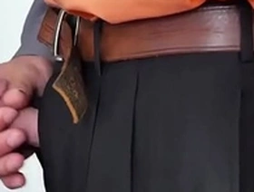 Two straight married guys jerking off video gay First day at work