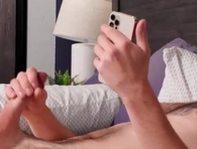 Cute stepbro catches hunk jerking off & things get wild - scott finn, cristiano - nextdoortaboo