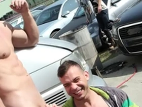 Gaywire - fit czech studs bumping uglies outdoor, shamelessly (super hawt!!!)