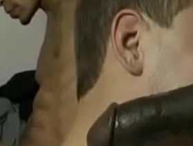 White Sexy Gay Teen Boy Worships Big Black Cock 11