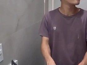 Gay sex with an Asian twink and a Brazilian hunk.