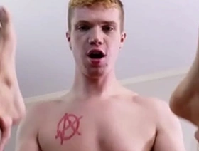 Step-brothers andy taylor and dacotah red have gay sex.