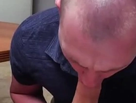 Straight middle aged guy has desire to suck gay Pantsless Friday!