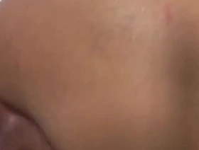 Round brazilian trans ass serviced bareback