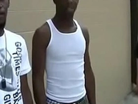 Black Gay Man WIth HUge Dick Fuck White Teen Boy 01