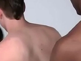 Blacks On Boys - White Skinny Gay Boy Enjoy Big Black Cock 20