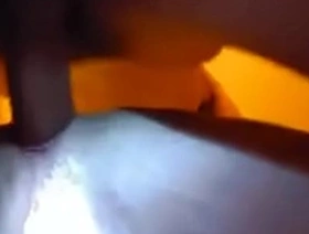 Amateur bareback creampie by huge cock