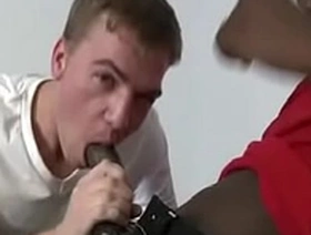 Blacks On Boys - Gay Hardcore Anal fuck Movie 20