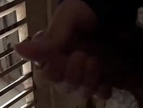 wanking in the toilet.MOV