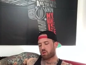 Jordan Levine Jerking on Couch